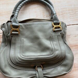 Chloe Marcie Bag in Gray